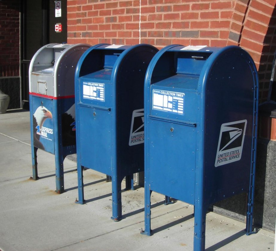 Postal drop boxes going the way of the dodo.