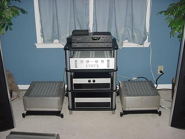 My boy's system with JC1's, TAG/Paller Model One pre, Plinius M16p, North Star 24/192 transport/DAC, Audience cabling, Piega C-10.