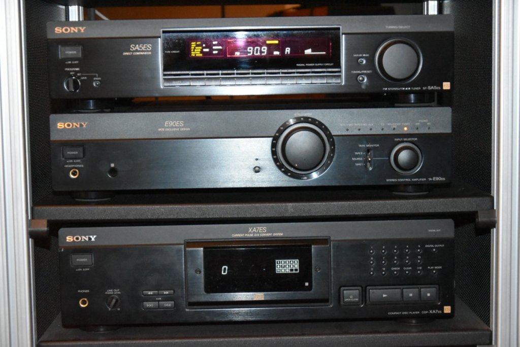 SONY ES amp pre and tuner