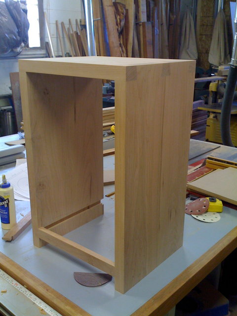GR OB SUB - GR Sub after cutting dovetails...