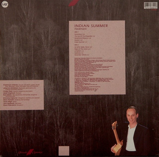 FREIDEMANN/ Indian Summer (rear) - LP