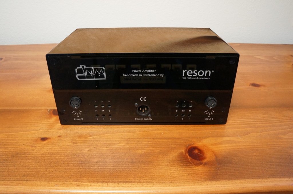 DNM PA3s Power Amp back