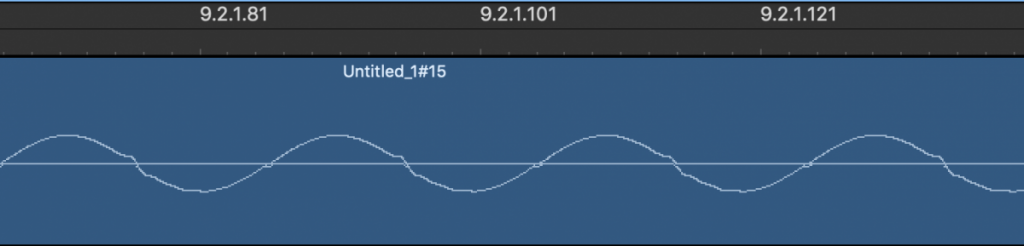 microphone tapping cone at 100hz