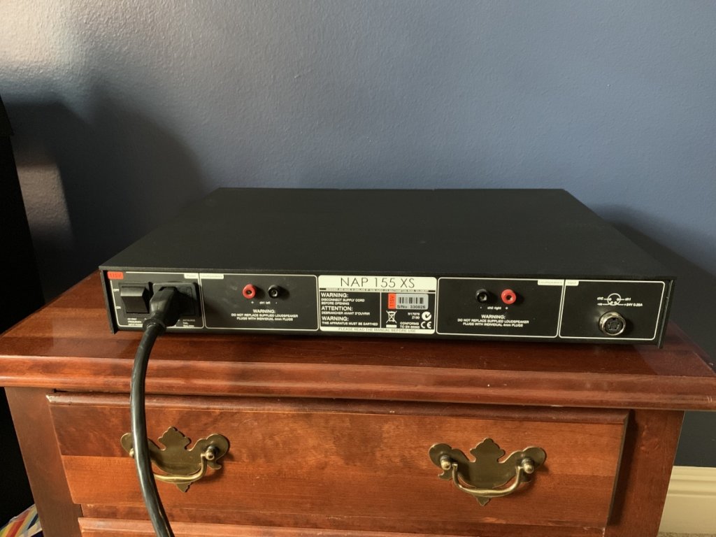 Naim Nap 155 XS back