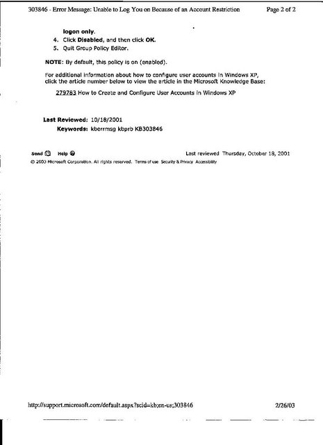 Remote Desktop Connection pg 4
