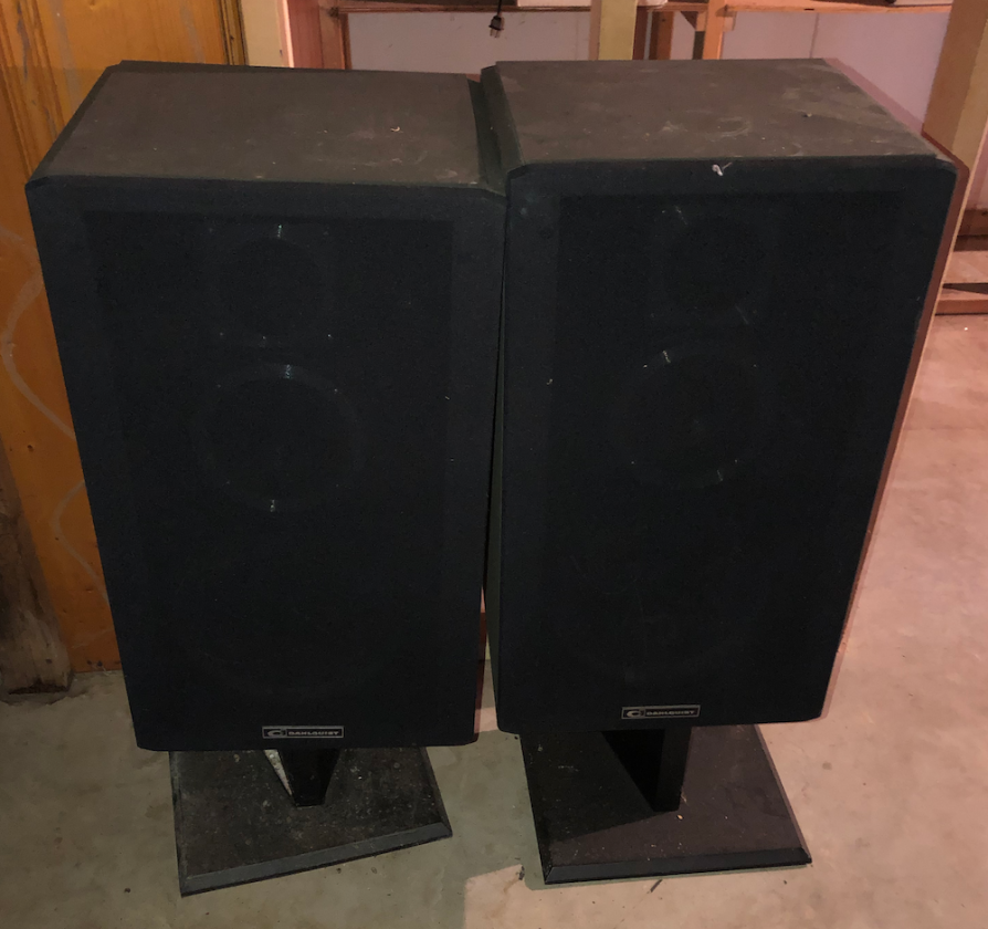 FS: Dahlquist DQM-9's and stands.