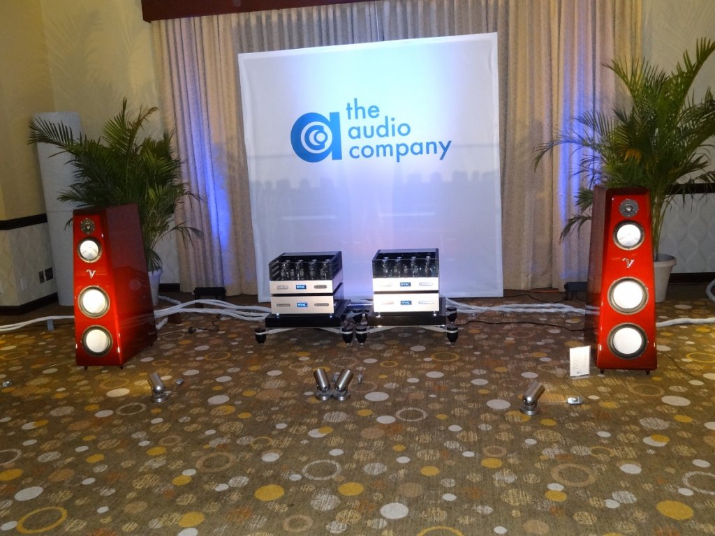 Kilgore Room (2nd Floor), VAC (www.vac-amps.com), The Audio Company (www.theaudioco.com), Von Schweikert Audio