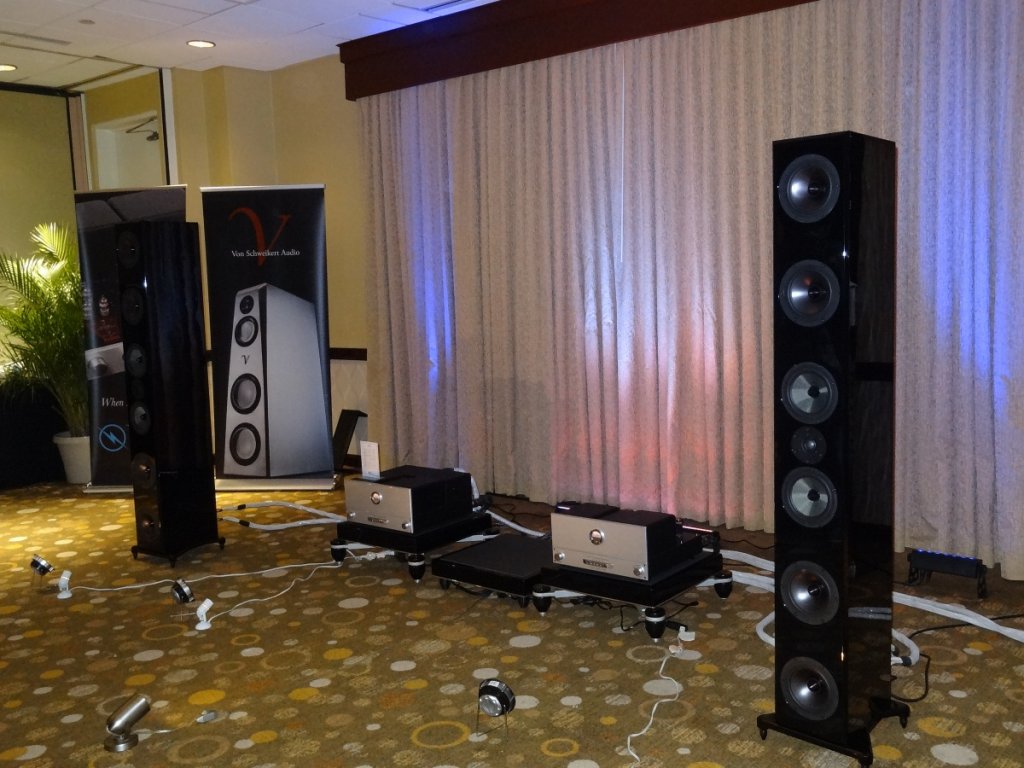 Kilgore Room (2nd Floor), VAC (www.vac-amps.com), The Audio Company (www.theaudioco.com), Von Schweikert Audio