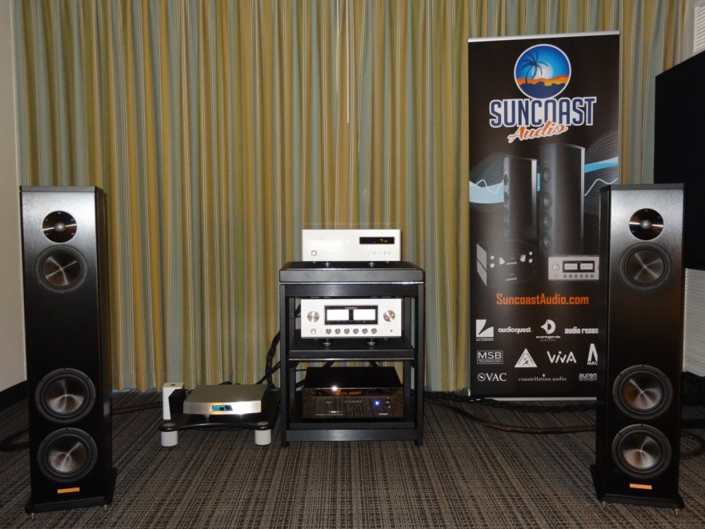 Suncoast Audio Room 716, Magico, Luxman, Audioquest, Critical Mass Systems