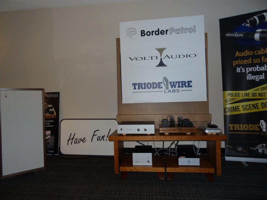 Room 403, Triode Wire Labs, Volti Audio, Border Patrol (www.borderpatrol.net)