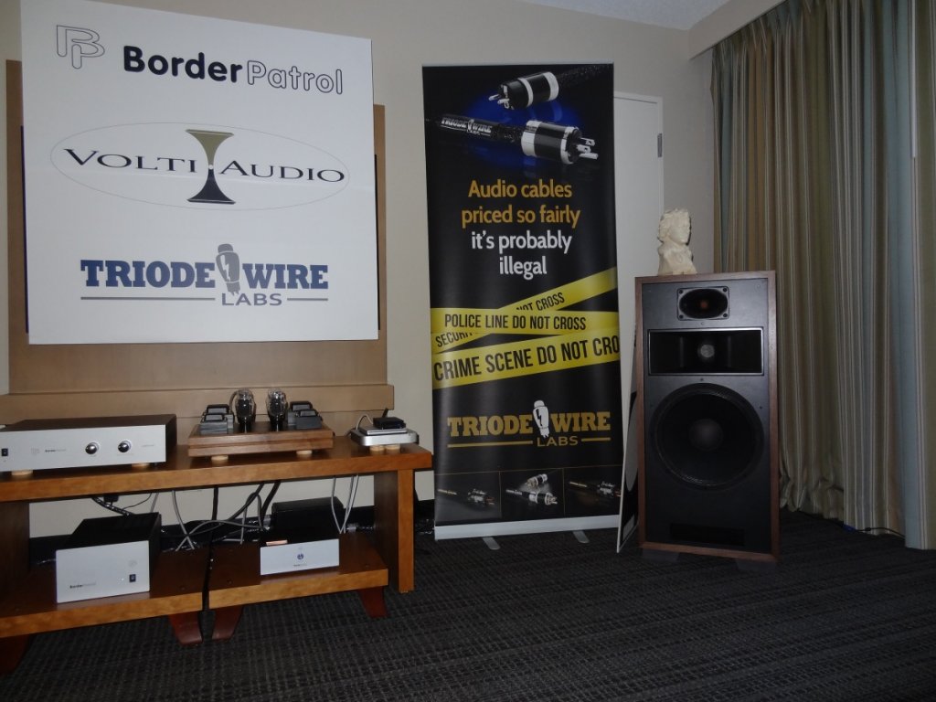 Room 403, Triode Wire Labs, Volti Audio, Border Patrol (www.borderpatrol.net)
