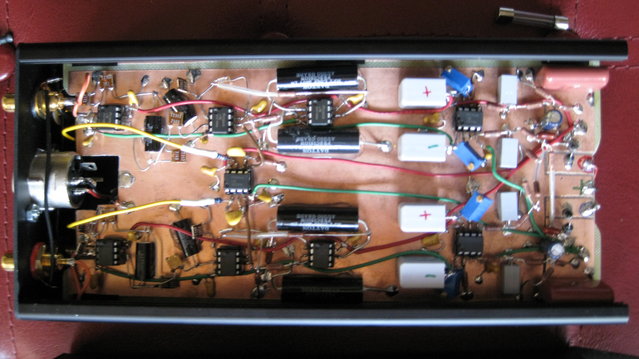 Internals of the Curcio RIAA Phono Pre