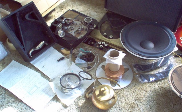 Victrola restoration and recones - More winter blues alignments