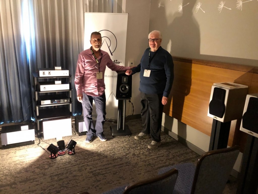 Paul Speltz & Frank Van Alstine room 366 AXPONA 2019