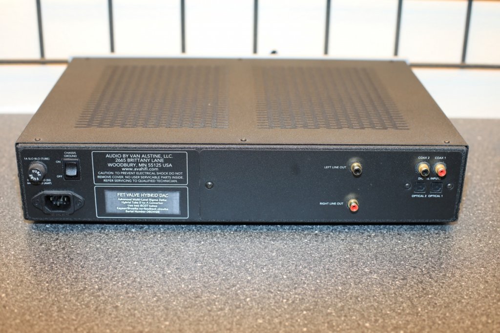 AVA FET VALVE HYBRID DAC