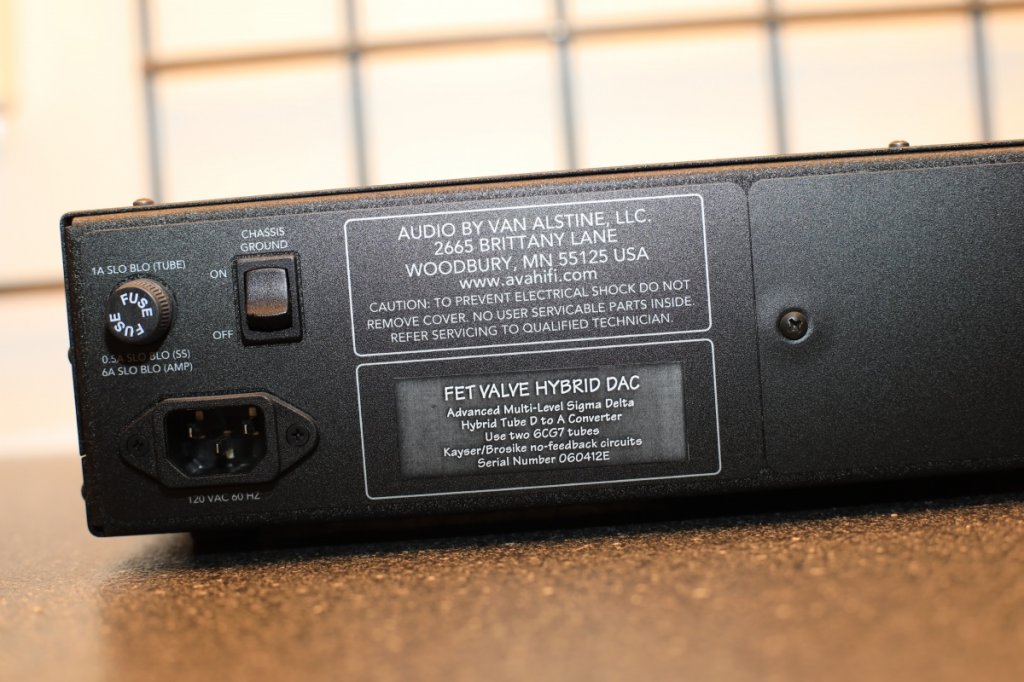 AVA FET VALVE HYBRID DAC