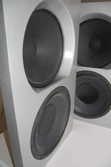 Diminutive Duets - All 15" Hawthorne Audio Silver Iris drivers mounted in DIY sand filled baffles