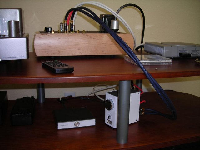 EF86 Preamp with Virtue Two Class T Amplifier