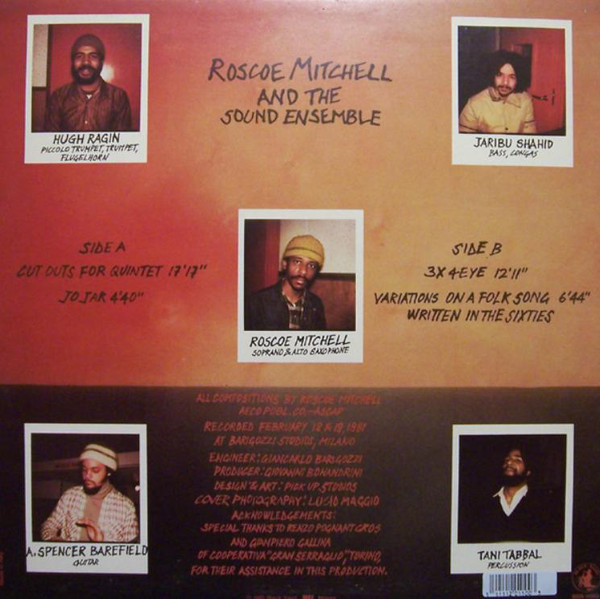 classic roscoe mitchell side project to art ensemble of chicago. very varied - as one would expect.
