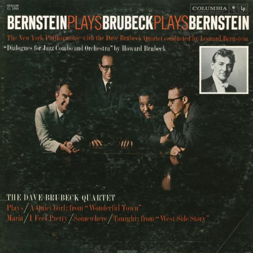 Columbia CS8257. Bernstein Plays Brubeck Plays Bernstein