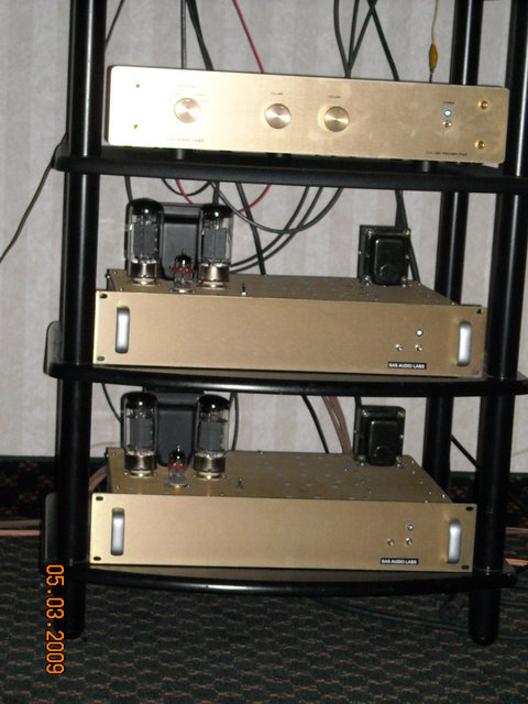 SAS audio - Preamp 11A
25 watt Monos