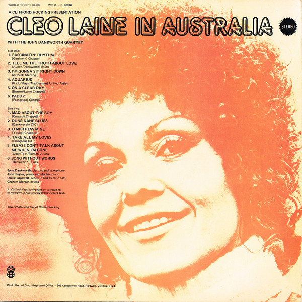 Cleo-Lane-In-Australia--Back-