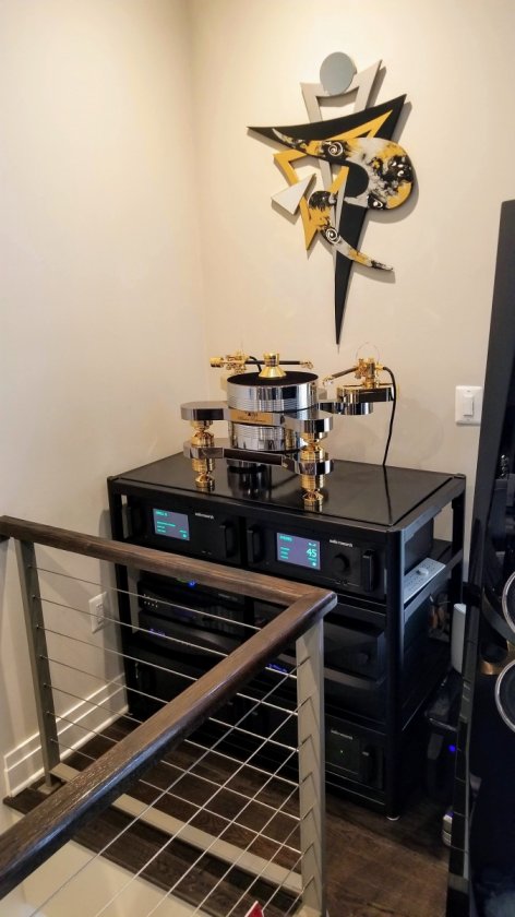 Triangle ART Master Reference Turntable w/Osiris II Tonearms and TA Apollo and Van Den Hul Master Reference Colibri Signature Cartridges