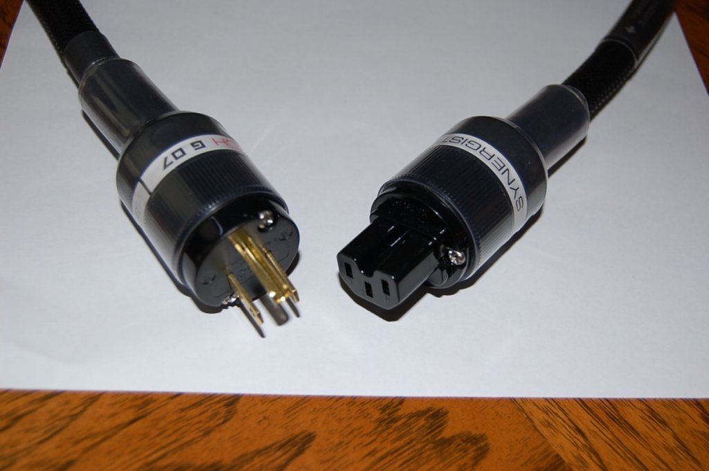 SR UEF Black Power Cable