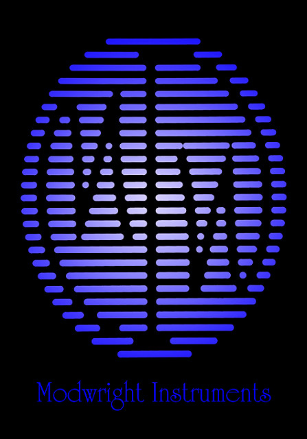 Modwright Black T-Shirt Logo