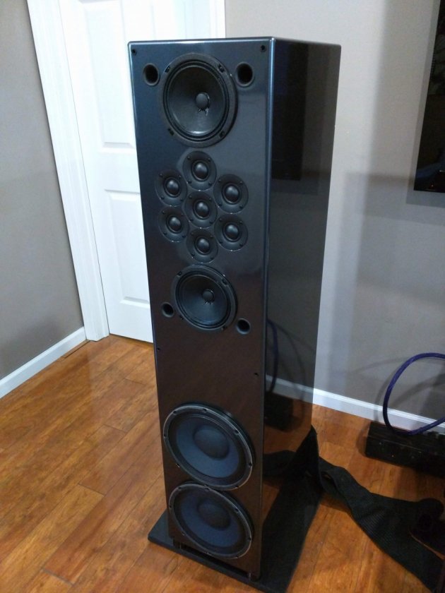 Double sales impact speakers