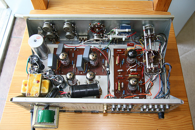 Dynaco Pas Preamp, modified by McAlister Audio, maybe soon to be modified by Van Alstine.