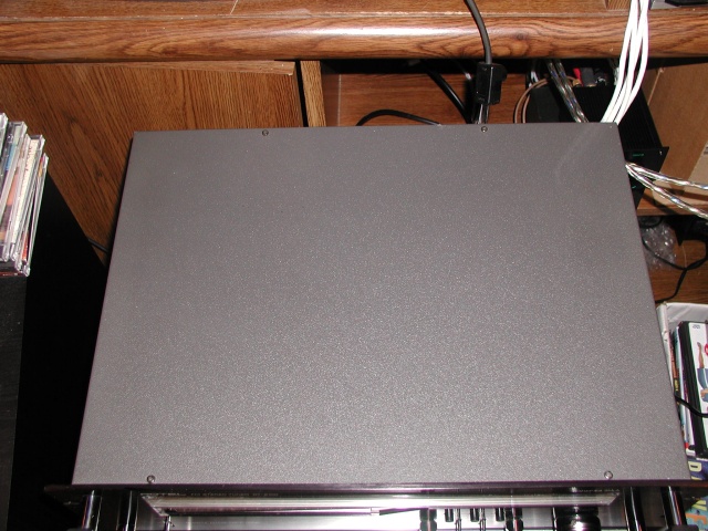 rotel rt-2100 - top, lites on