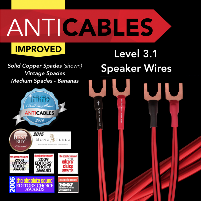 Anti Cables Level 3.1 Speaker Wires