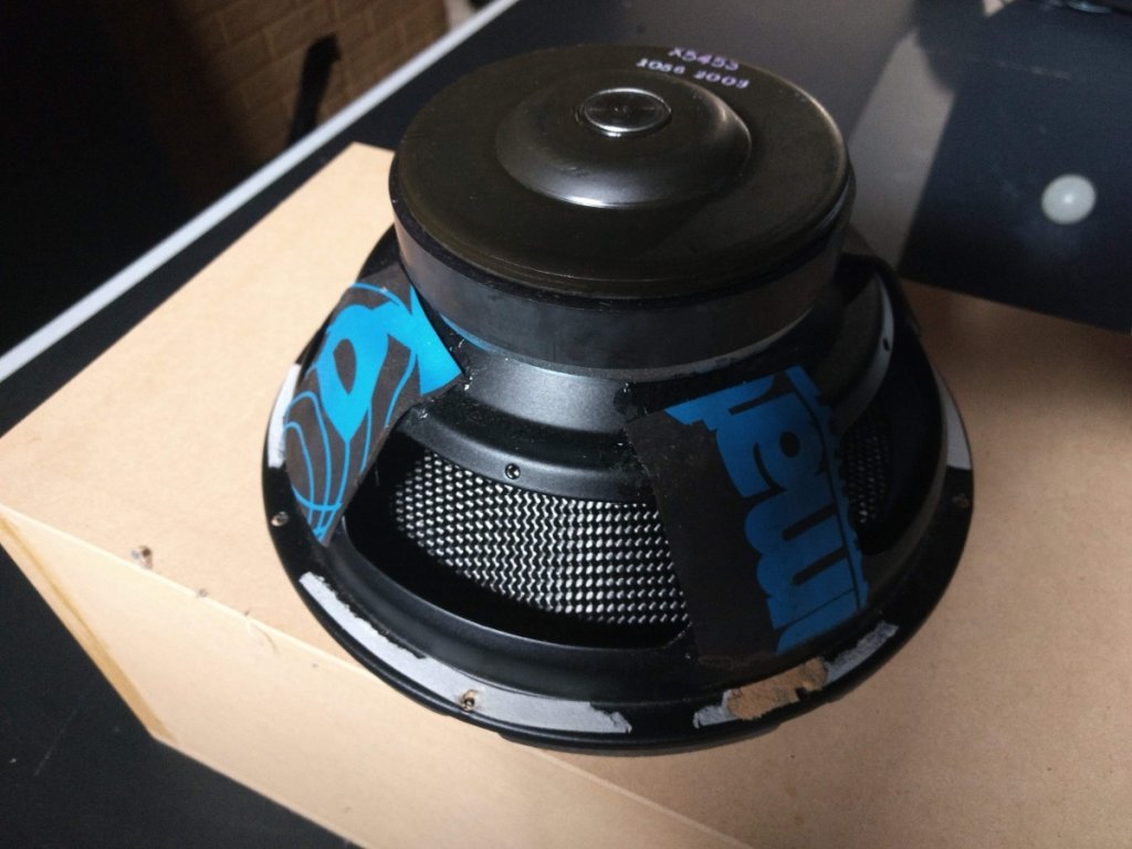 VMPS 10" Misco Woofer - Side View