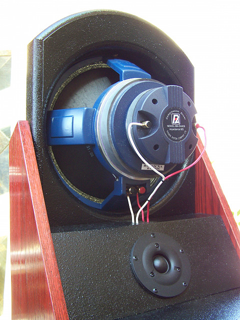 Rear firing tweeter