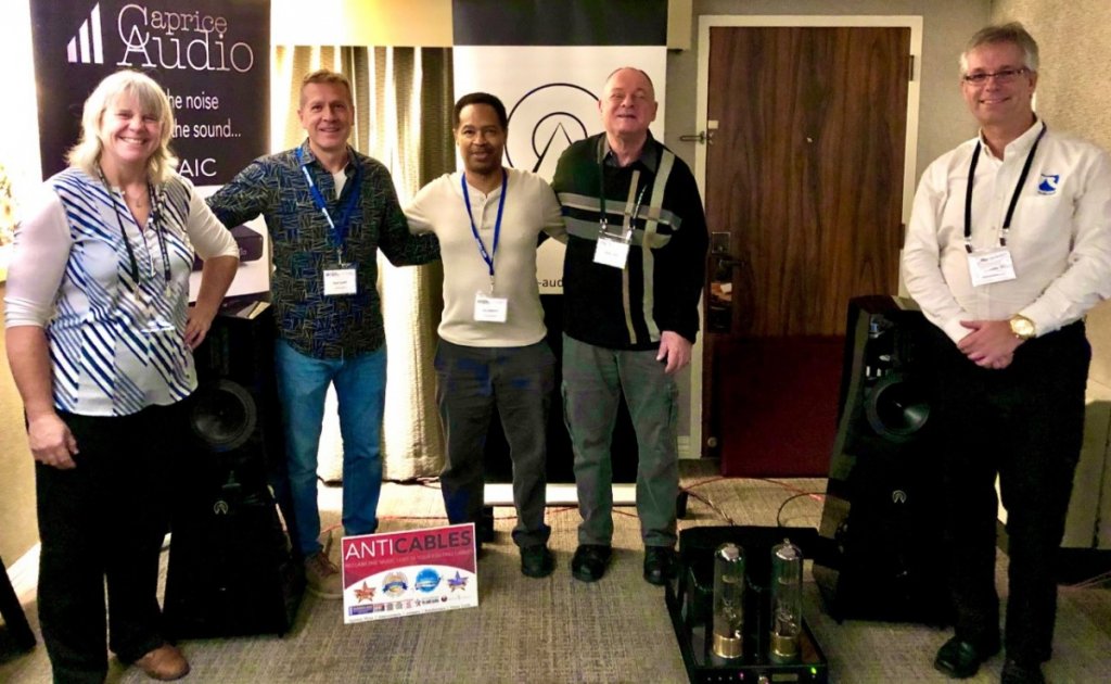CAF 2019 Room 410: Anti Cables with Caprice, Alta, KR, and Resonessence Audio