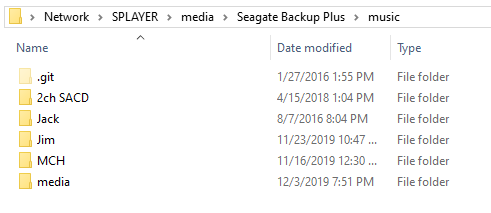 Splayer-media-Seagate-music-screenshot