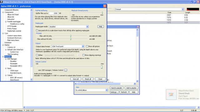 playbacksetting