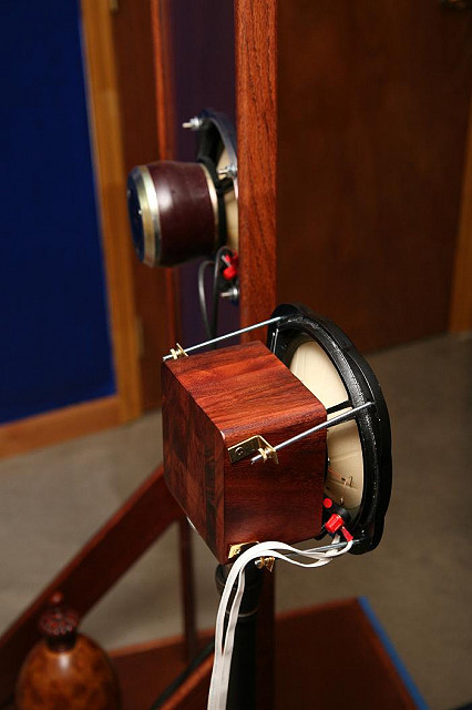 A close up of Mark's mounting details