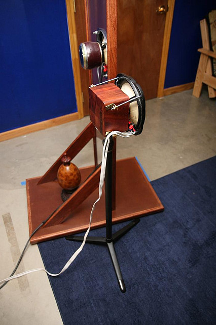 A view of the music stand