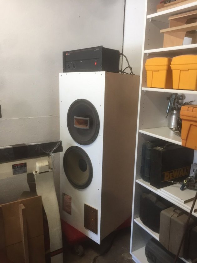 Artisanal Audio 813B full monitor system with time aligned crossover network