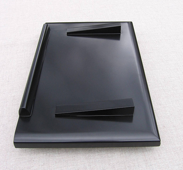 Jim Salk's custom Song Center stand - top view