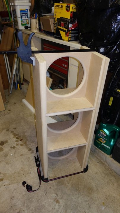 First cabinet dry fit