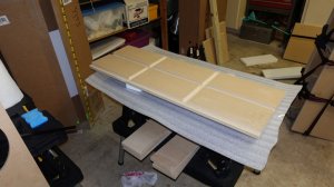 Second cabinet dry fit sequence 1