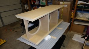 Second cabinet dry fit sequence 4