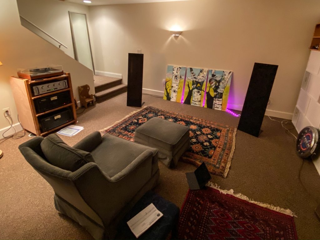 My listening room