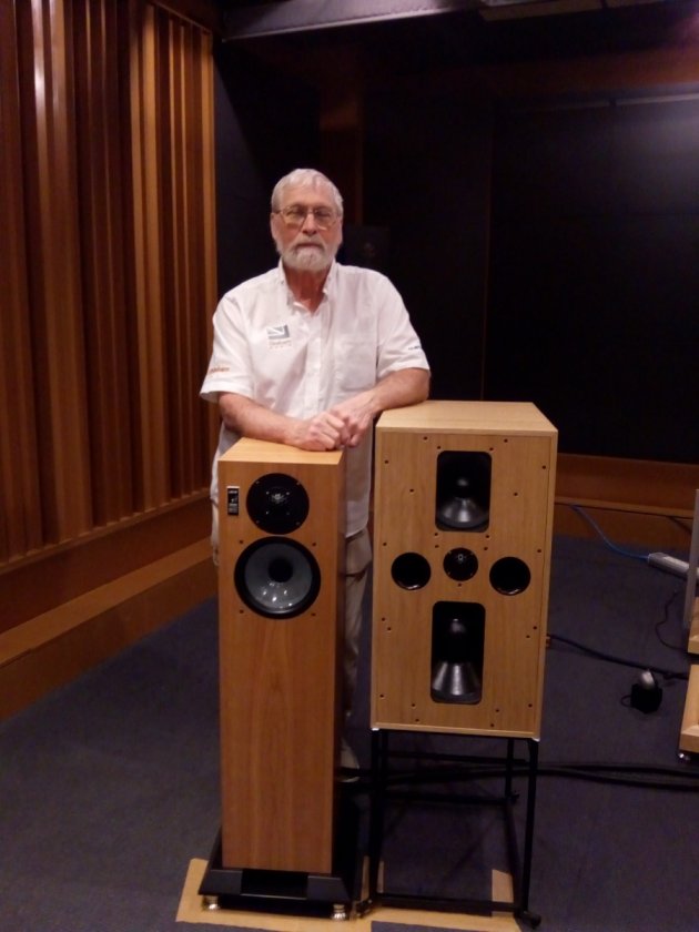 In Barcelona with latest Graham Audio speaker designs