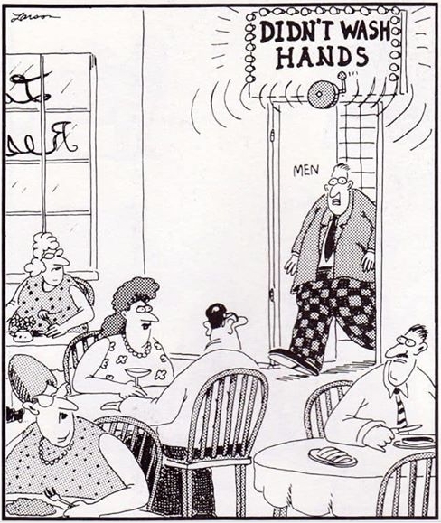 Didn't Wash Hands