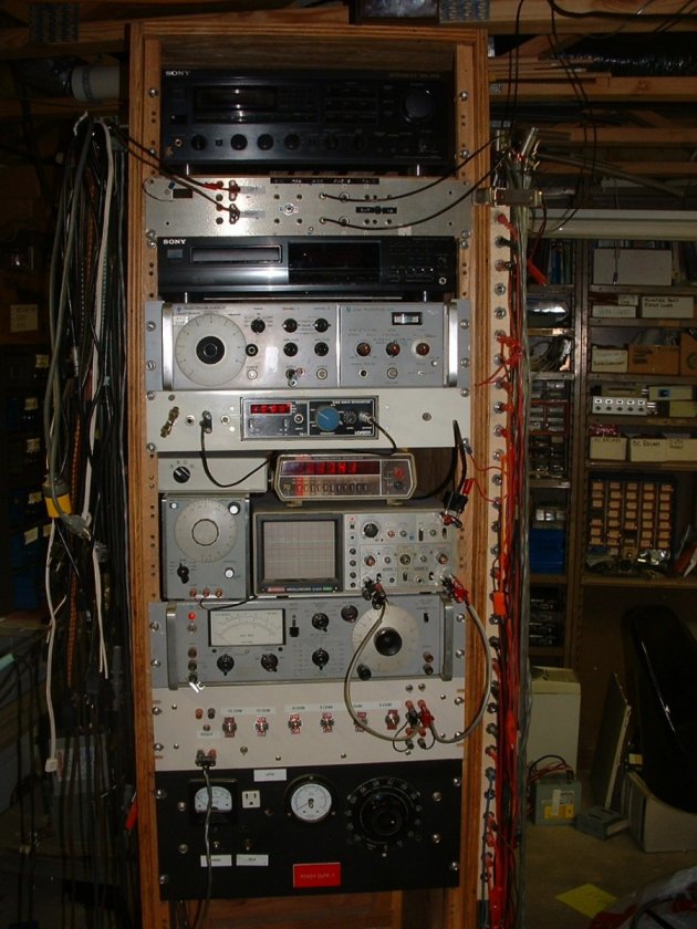 My test equipment rack