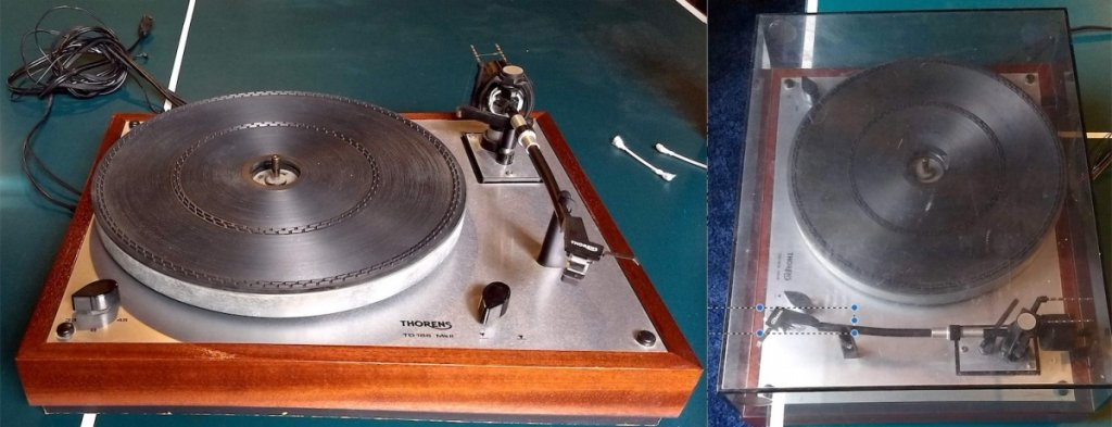 Thorens TD 166 MKII, used